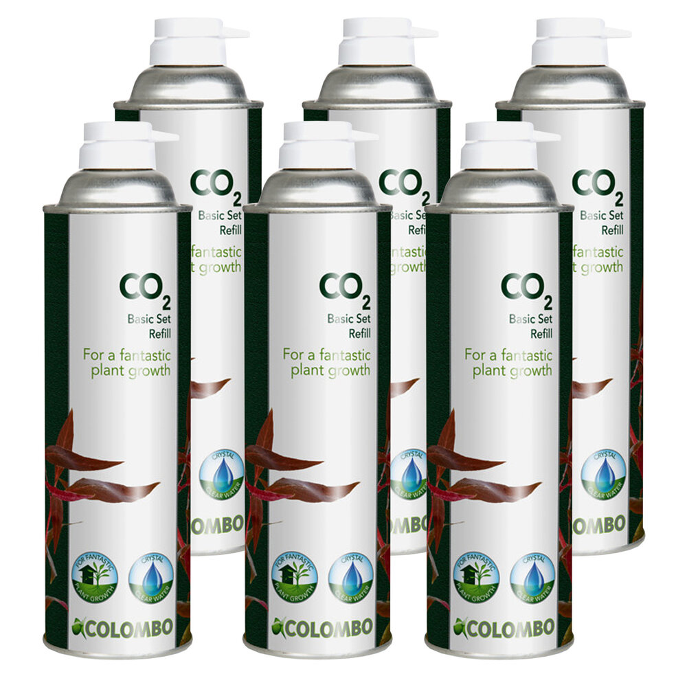 Colombo CO2 Basic Set Nachfüllpack 12g x6
