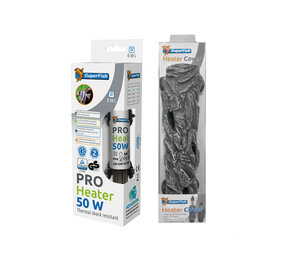 Superfish Pro Heater 50W 0-30L + Abdeckung S