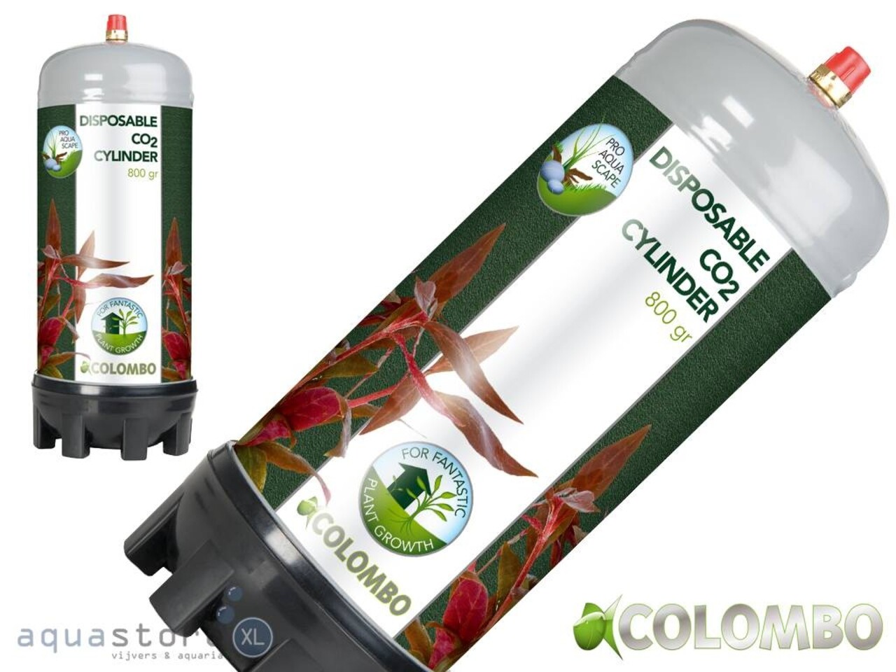 Colombo Flora Grow CO2 800 Gramm x4