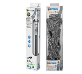 Superfish Pro Heater 200W 60-125L + Abdeckung L