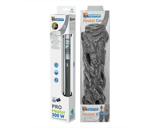 Superfish Pro Heater 300W 125-200L + Abdeckung L
