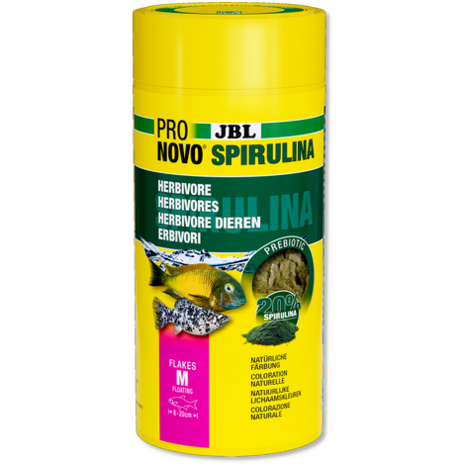 JBL Pronovo Spirulina Flocken M 1000ml JBL Pronovo Spirulina Flocken M 1000ml