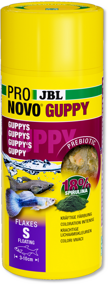 JBL Pronovo Guppy Flocken S 250ml JBL Pronovo Guppy Flocken S 250ml