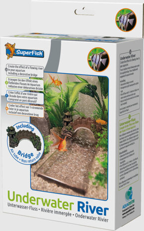 Superfish Deco Unterwasser Fluss Superfish Deco Unterwasser Fluss