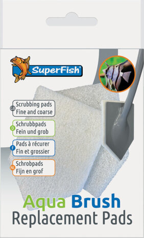 Superfish Aquabrush Ersatzpads 2 Stück