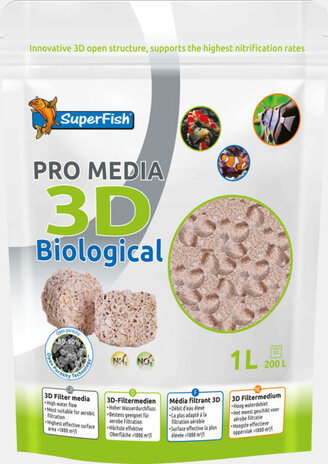 Superfish Pro Media 3D 1000ml Superfish Pro Media 3D 1000ml