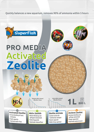 Superfish Pro Media Aktivierte Zeolith 1000ml Superfish Pro Media Aktivierte Zeolith 1000ml