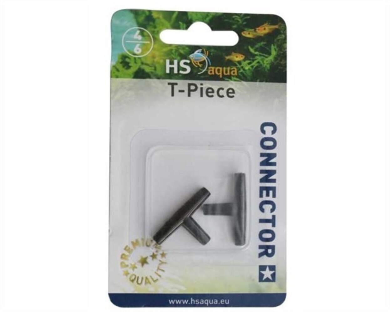 HS Aqua T-Stück 4-6mm 2 Stück HS Aqua T-Stück 4-6mm 2 Stück