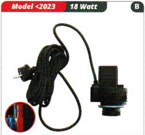 Superfish TopClear 18.000 Trafo + Lampenfassung