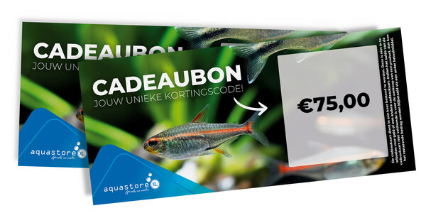 AquastoreXL Geschenkkarte € 75,- digital AquastoreXL Geschenkkarte € 75,- digital