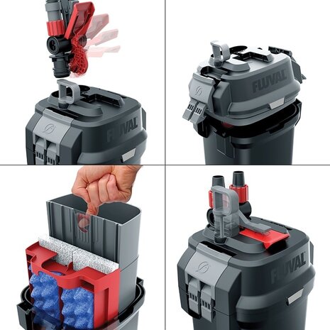 Fluval 107 Außenfilter Fluval 107 Außenfilter