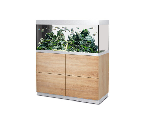 Oase HighLine 300 - Raumteiler Aquarium Set Eiche Oase HighLine 300 - Raumteiler Aquarium Set Eiche