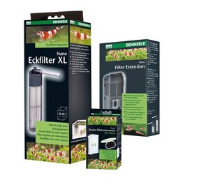 Dennerle Nano Clean Eckfilter XL Erweiterungsset
