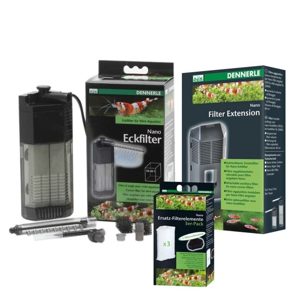 Dennerle Nano Clean Eckfilter Erweiterungsset Dennerle Nano Clean Eckfilter Erweiterungsset