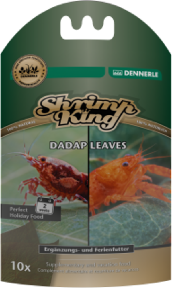 Dennerle Shrimp King Dadap Blätter Dennerle Shrimp King Dadap Blätter