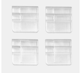 Superfish Qubiq 30 Abdeckgitter Clips 4 Stück