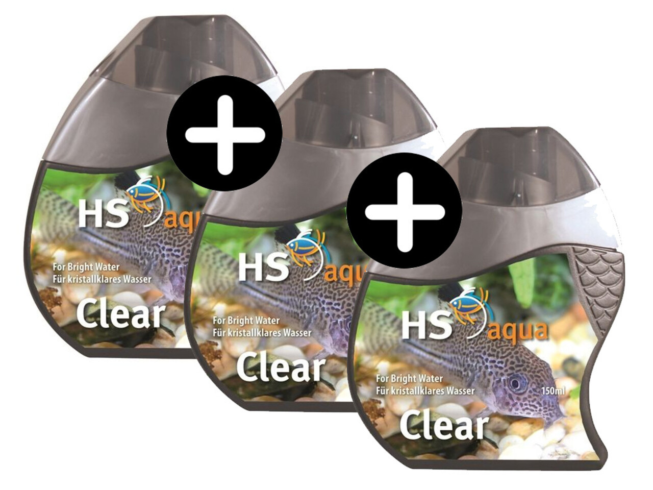 HS Aqua Clear 150ml Komplettset