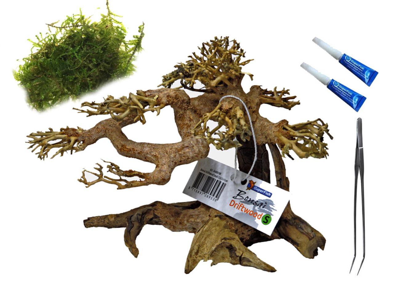 AquastoreXL Vorteil Aquarium Bonsai Komplettset