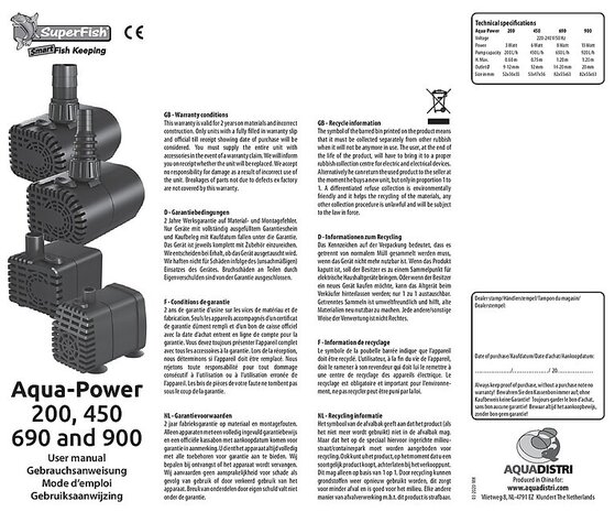 Superfish Aquapower 690 Superfish Aquapower 690