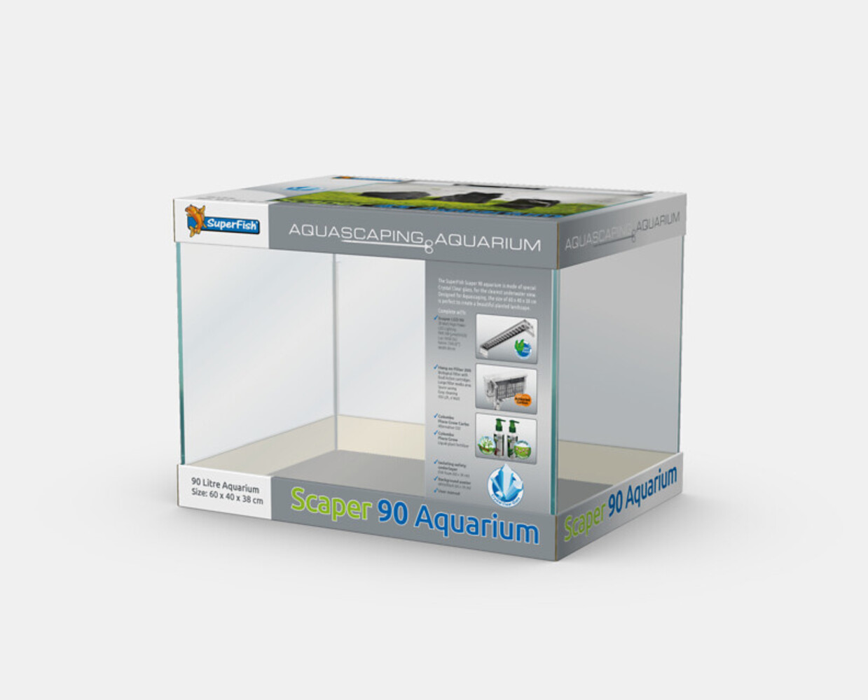 AquastoreXL Scaper Aquarium 90 Set AquastoreXL Scaper Aquarium 90 Set