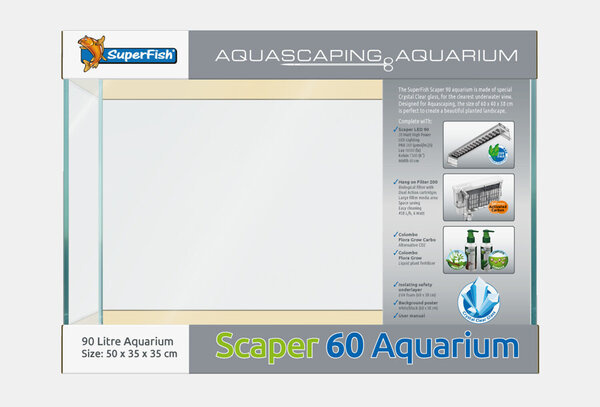 Superfish Scaper Aquarium 60 Superfish Scaper Aquarium 60