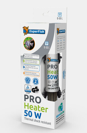 Superfish Pro Heater 50W 0-30L