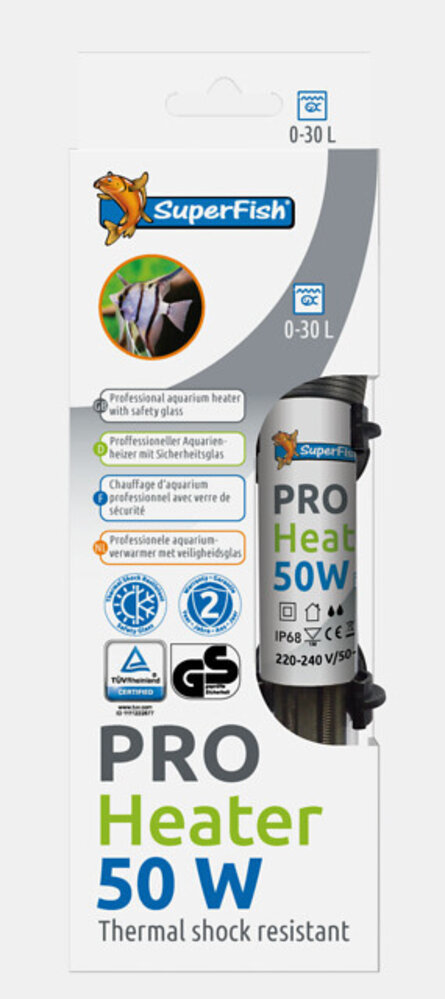 Superfish Pro Heater 50W 0-30L