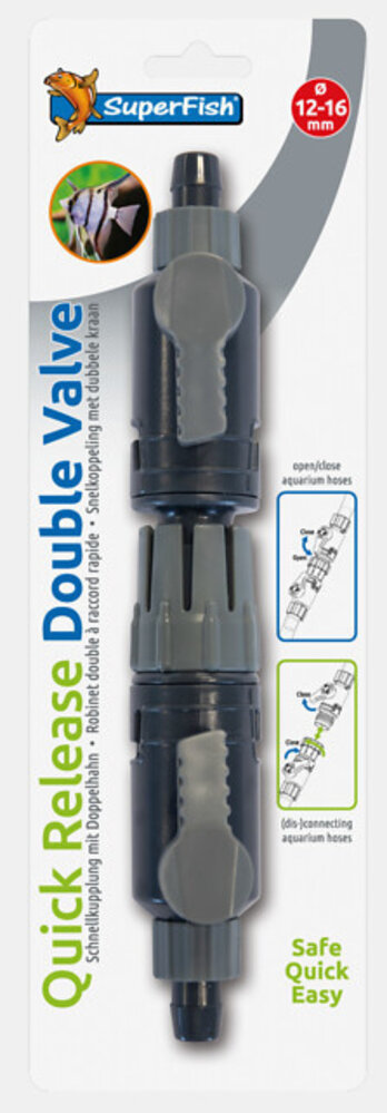 Superfish Doppelhahn Schnellkupplung 12-16mm