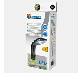 Superfish Nano LED Schwarz