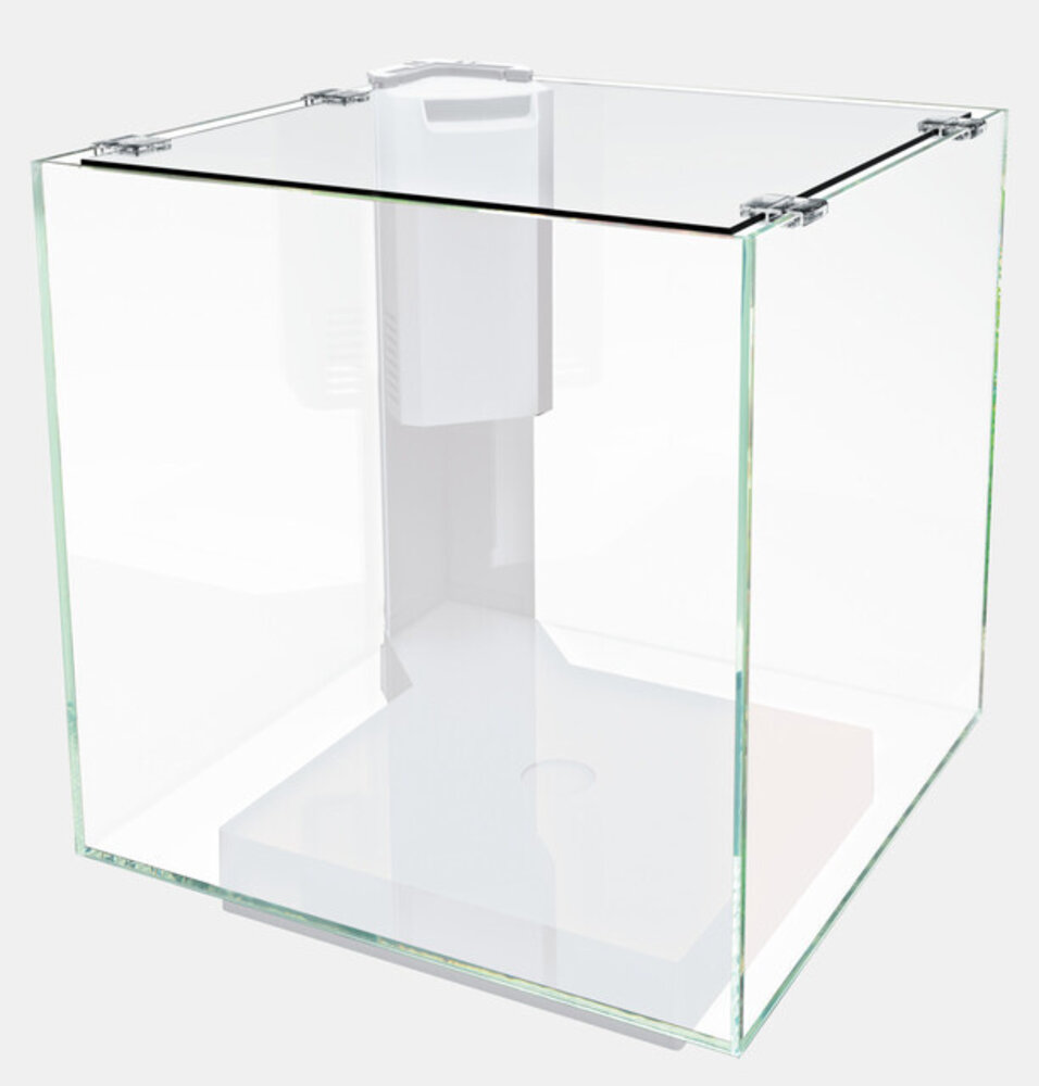 Superfish Qubiq 60 Weißes Aquarium ohne Unterschrank mit Fuß