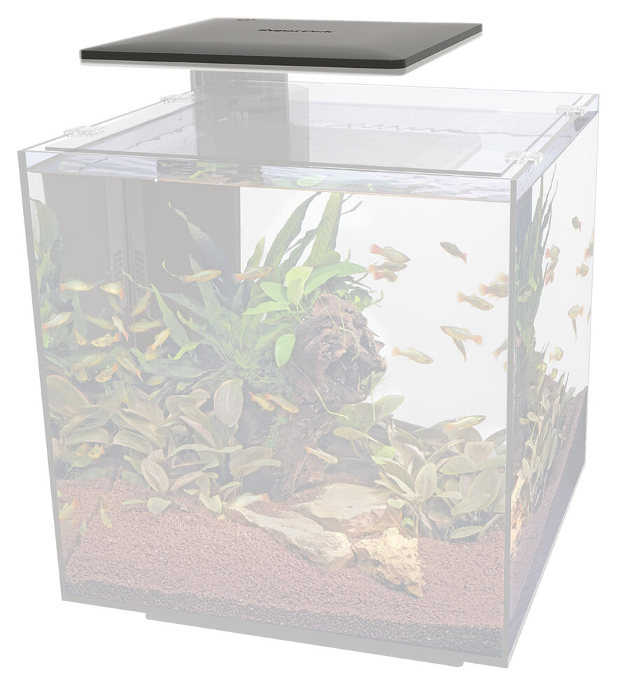 Superfish Qubiq 60 Lichtabdeckung Schwarz