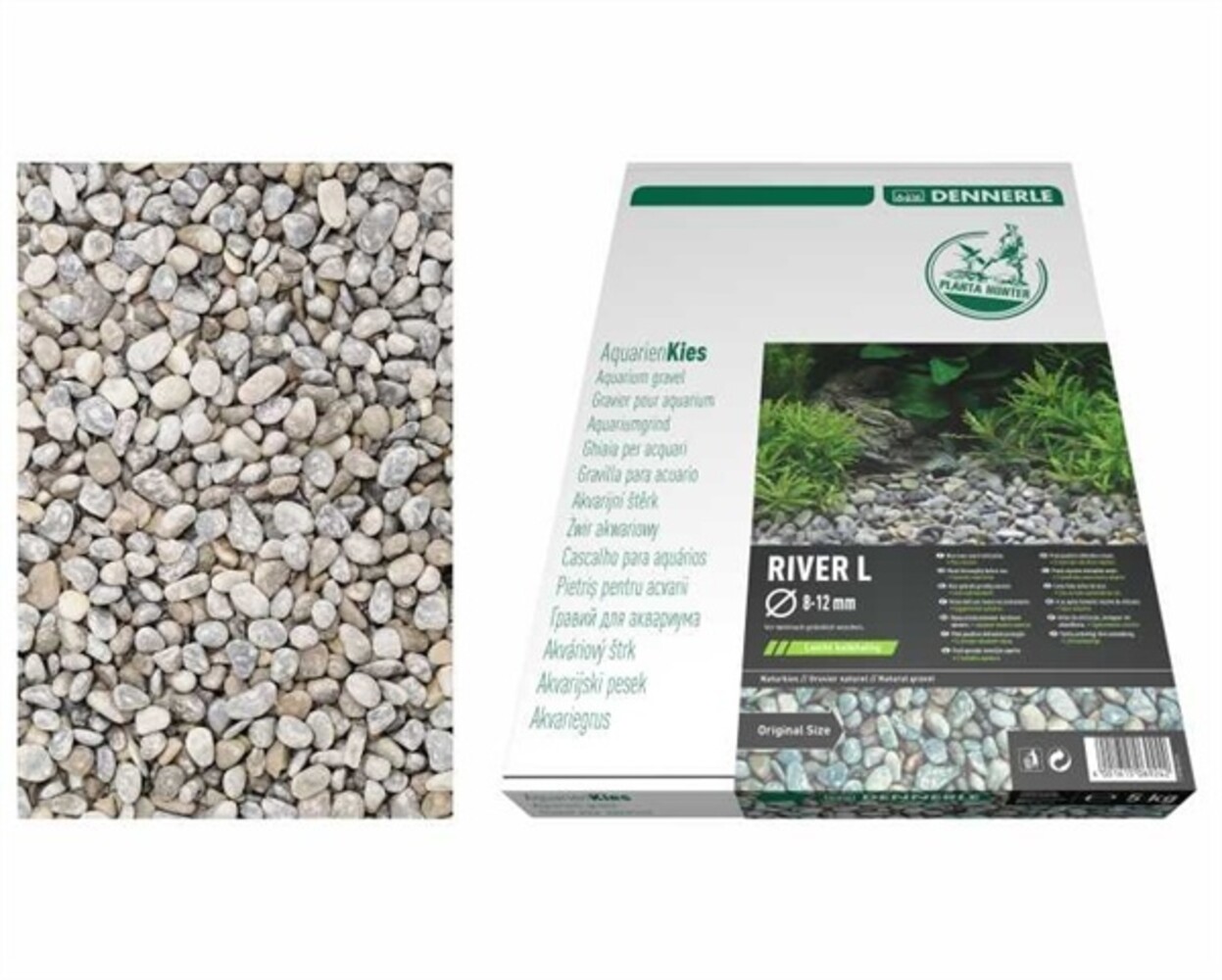 Dennerle Naturkies Plantahunter River L 5kg