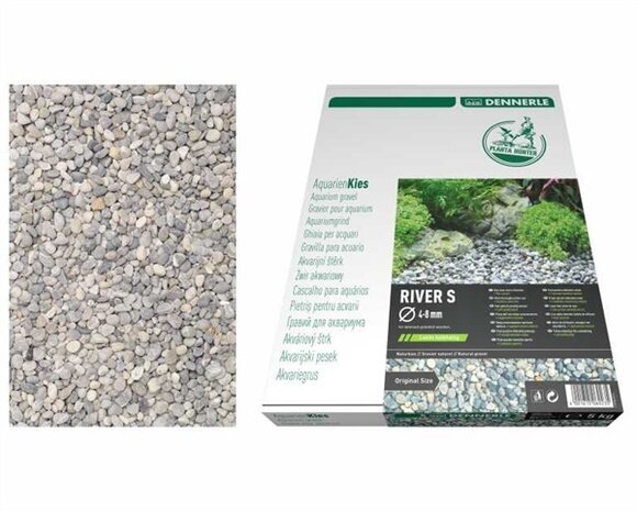 Dennerle Naturkies Plantahunter River S 5kg