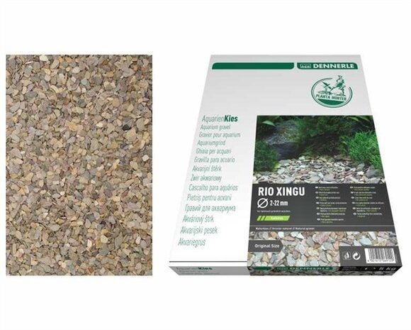 Dennerle Naturkies Plantahunter Rio Xingu 2-22 mm, 5 kg