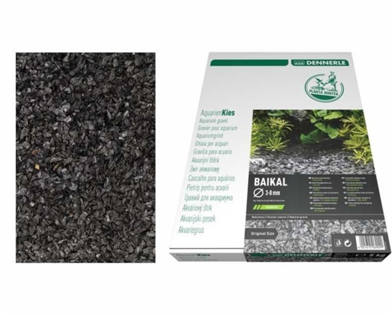 Dennerle Naturkies Plantahunter Kongo 3-8 mm 5 kg
