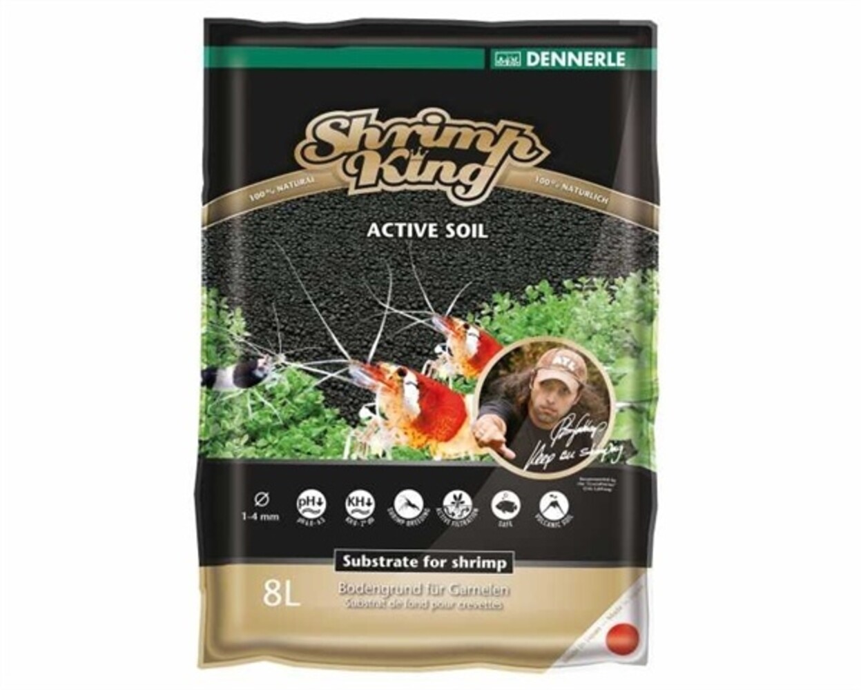 Dennerle Shrimpking Active Soil 8 L