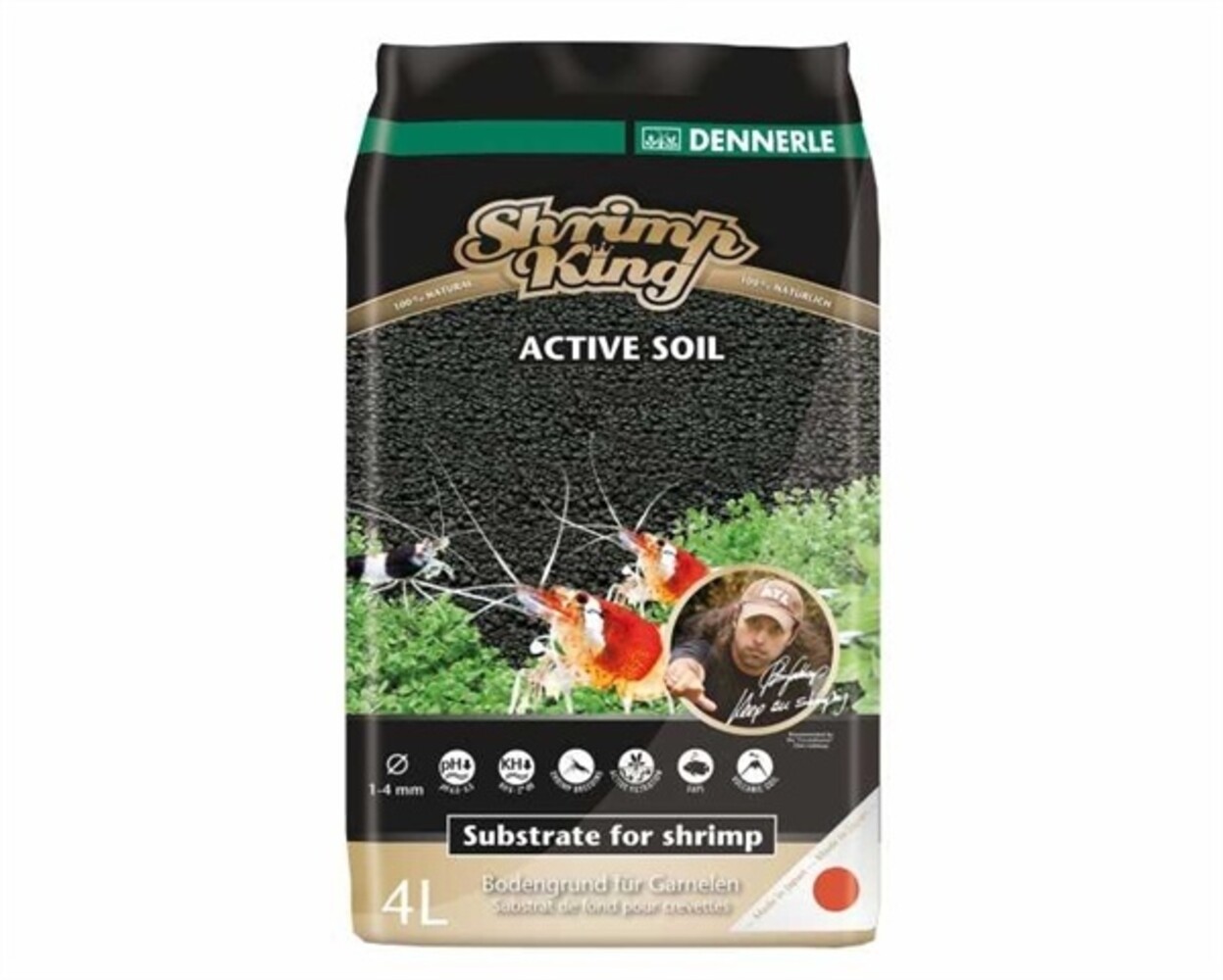 Dennerle Shrimpking Active Soil 4 L