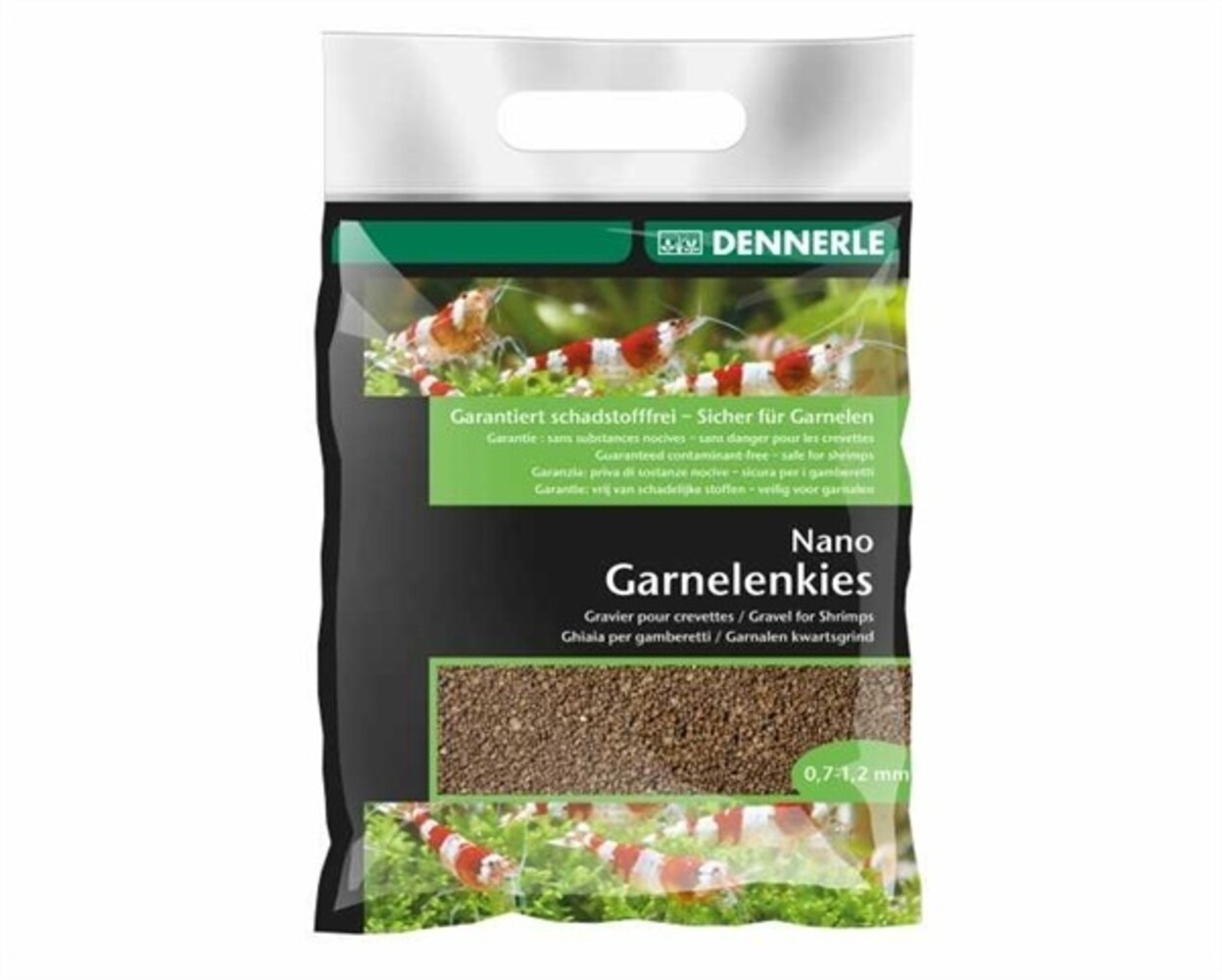 Dennerle Nano Garnalengrind Borneo Braun 0,5-1,2 mm 2 kg