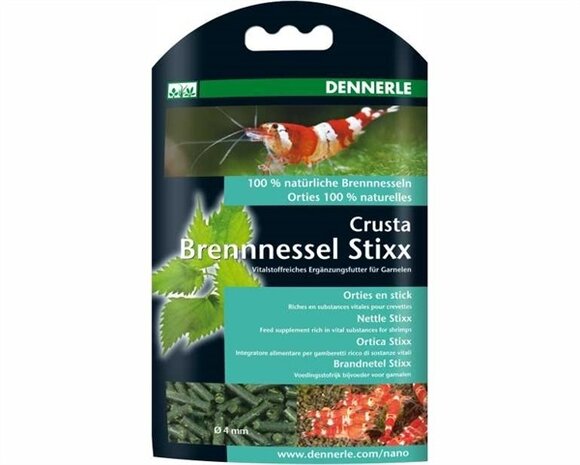 Dennerle Nano Crusta Brennnessel Stixx 30 g Dennerle Nano Crusta Brennnessel Stixx 30 g