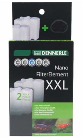 Dennerle Nano FilterElement XXL 2 Stück
