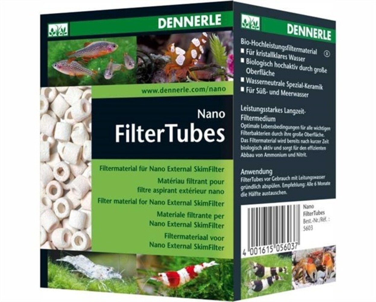 Dennerle Nano FilterTubes 500ml Dennerle Nano FilterTubes 500ml