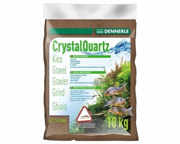 Dennerle Kristallkies Dunkelbraun 1-2 mm 10 kg