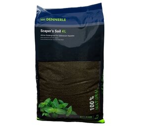 Dennerle Scapers Soil Schwarzer Bodengrund 1-4mm 4L