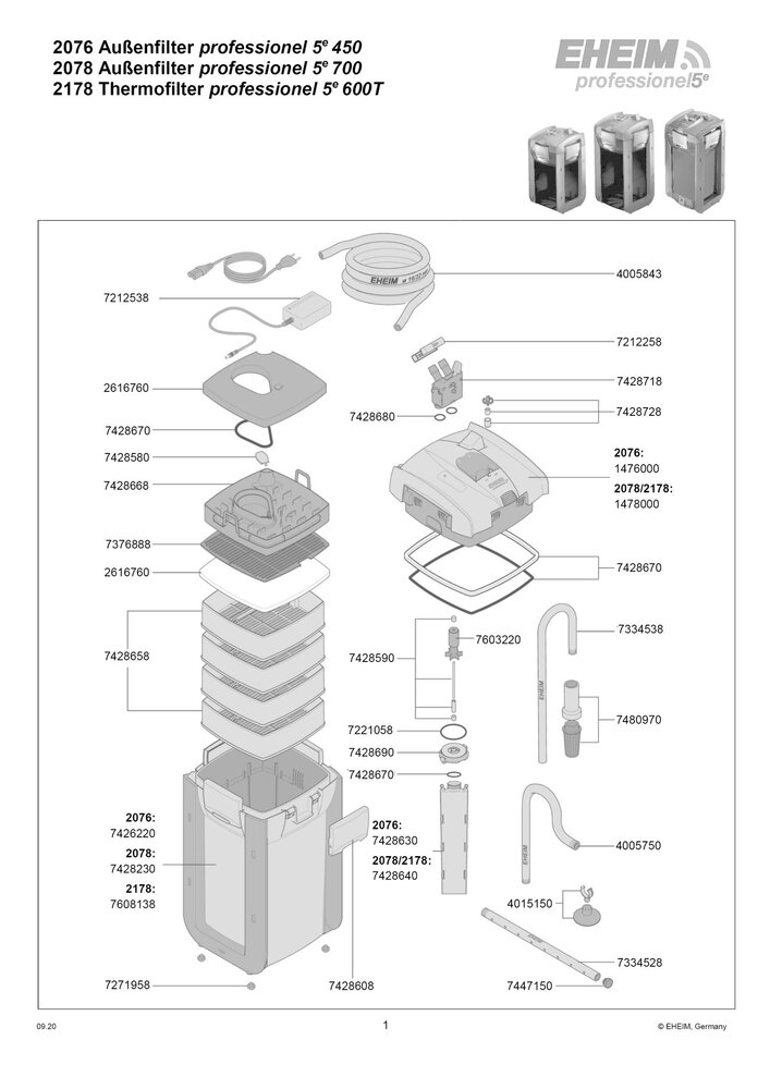 Eheim Professionell 5 600T