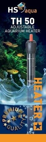 HS Aqua Glas Aquarium Heizer und Schutz TH-50