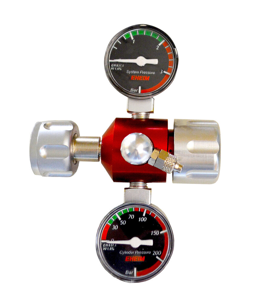 Eheim Co2-Druckminderer mit Manometer