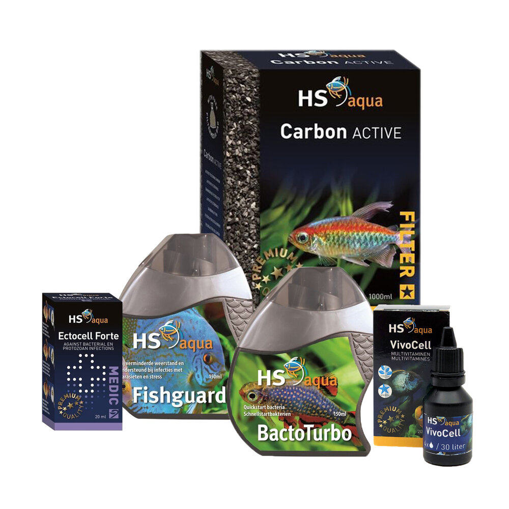 HS Aqua Medikamente Bakterien & Einzeller - Set HS Aqua Medikamente Bakterien & Einzeller - Set