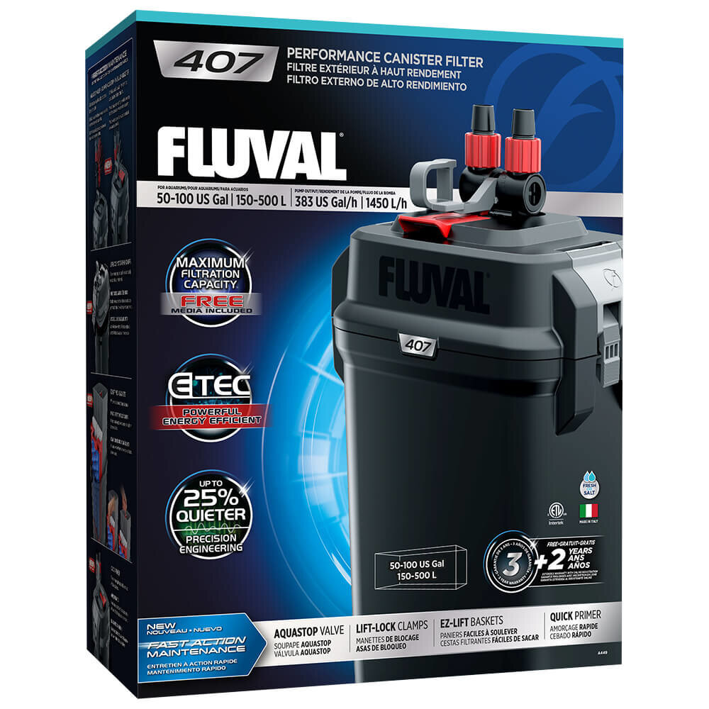 Fluval 407 Außenfilter Fluval 407 Außenfilter