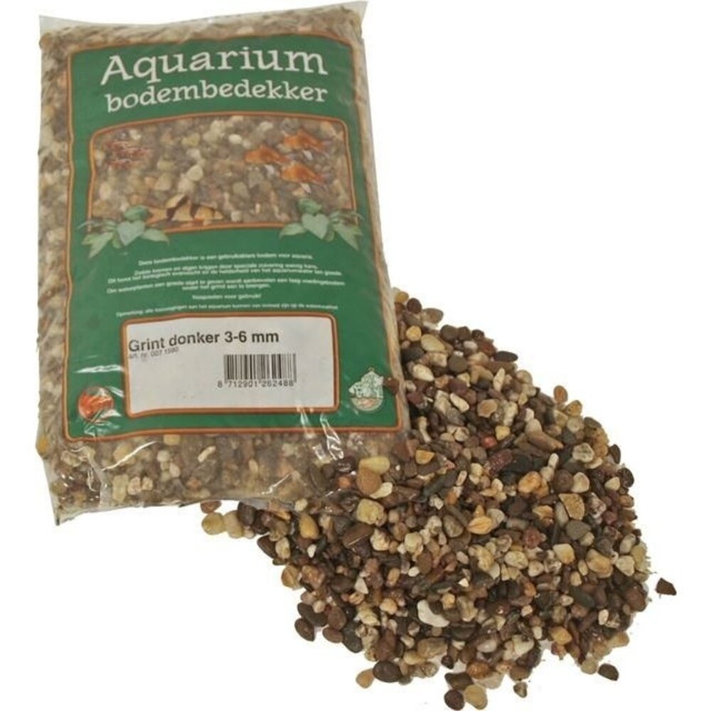 Gebr. de Boon Aquariumkies Dunkel 3-6mm 2,5KG