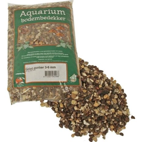 Gebr. de Boon Aquariumkies Dunkel 3-6mm 2,5KG